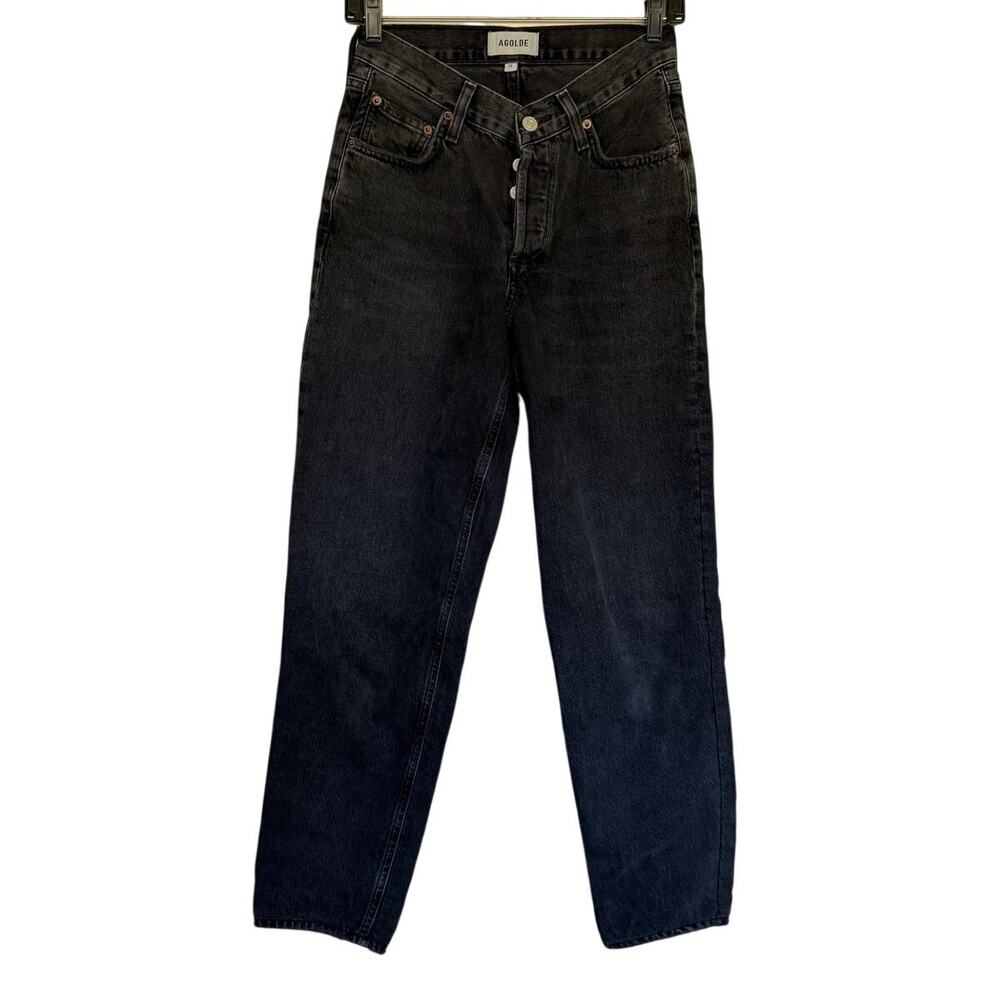 AGOLDE V Waist Baggy Jeans - Hitch - 24 - Picture 2 of 5